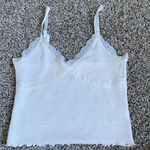 H&M Lace Trimmed Camisole Top